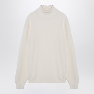 Tagliatore White virgin wool turtleneck