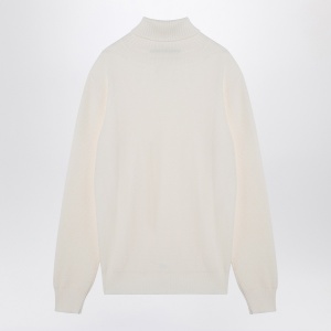 Tagliatore White virgin wool turtleneck - Img 2