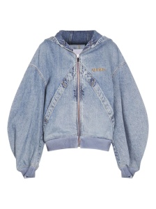 The Attico Coats Clear Blue - Img 2