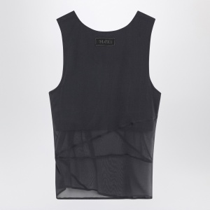 The Attico Gray silk tank top - Img 2