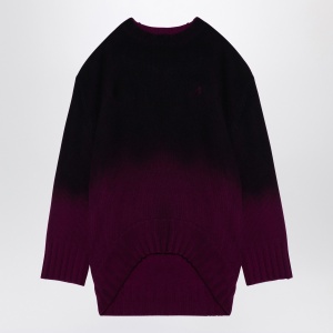 The Attico Oversized pink degrade jumper