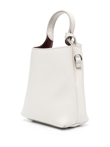 Tod's debossed-logo leather mini bag - Img 3
