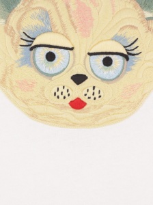 Valentino Cat-face patch T-shirt - Img 4