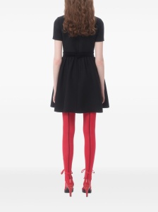Valentino crepe couture short dress with bows - Img 3