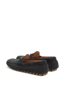 Valentino Garavani Fastaway Driver Moccasin In Deer Suede - Img 4