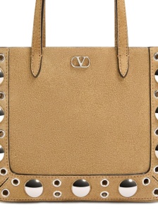 Valentino Garavani Nellcôte Mini Suede Shopping Bag - Img 4