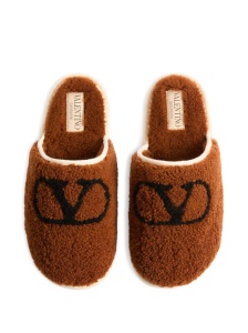 Valentino Garavani Sandals Leather Brown - Img 4
