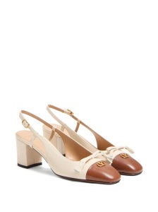Valentino Garavani Valet Du Roi Goatskin Slingback Pump 60mm - Img 3