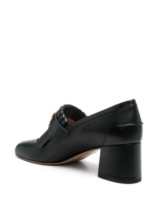 Valentino Garavani Vlogo Signature Calfskin Pumps With Fringes 55mm - Img 3