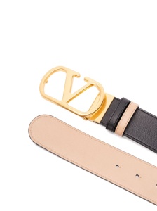 Valentino Garavani VLogo Signature leather reversible belt - Img 2