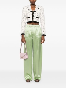 Valentino wide leg silk trousers - Img 4