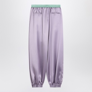 Valentino Wide lilac silk pants - Img 2