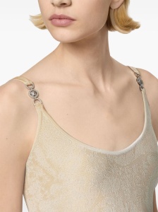 Versace Barocco jacquard flared mini dress - Img 2