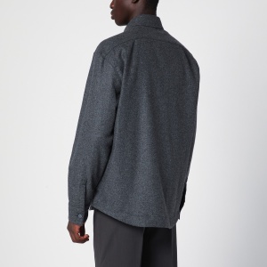 XACUS Grey wool blend overshirt - Img 2