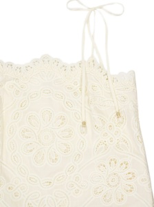 Zimmermann Floral-embroidered dress - Img 4