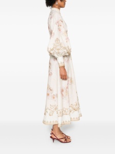 Zimmermann Floral-print buttoned dress - Img 2