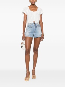 Zimmermann Lucky denim shorts - Img 4