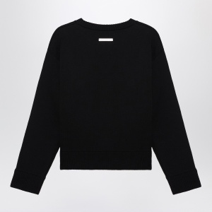 1989 STUDIO Knit Roundneck Jesus black - Img 2
