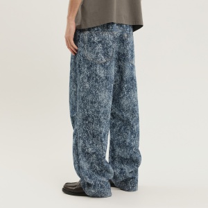 1989 STUDIO Pantaloni Marble Mastiff in denim - Img 2