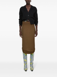 Acne cardigan with appliqué - Img 3