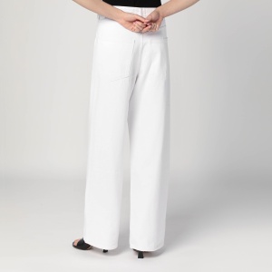 AGOLDE Wide Vana Fold white jeans - Img 2