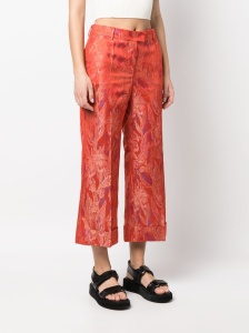 Alberto Biani Trousers Red - Img 3