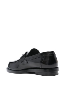 Alexander McQueen logo-plaque Leather Loafers - Img 2