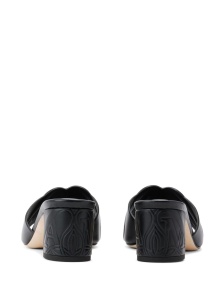 Alexander McQueen seal leather mules - Img 3