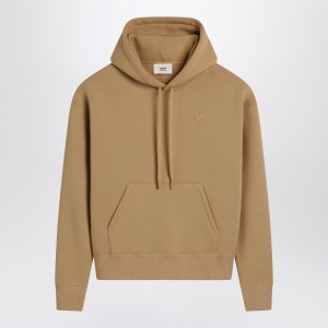 Ami Paris Camel Ami De Coeur hoodie