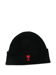 Ami Paris Hats Black