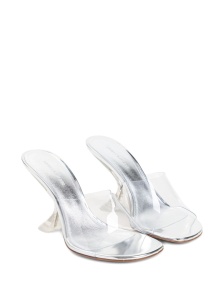 Amina Muaddi Sandals Grey - Img 4