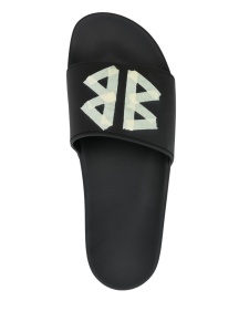 Balenciaga BB logo-prin slides - Img 3