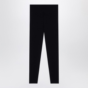 Balenciaga Black Activewear leggings in matt nylon blend - Img 2
