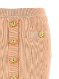 Balmain knitted mini skirt - Img 3