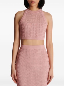Balmain PB Labyrinth knit top - Img 3