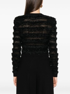 Balmain Sequin-embellished cardigan - Img 4