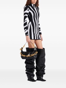 Balmain Sync medium leather shoulder bag - Img 4