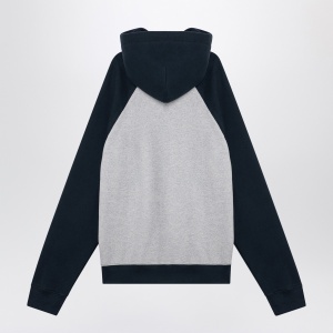 Brain Dead Light grey/navy blue hoodie - Img 2