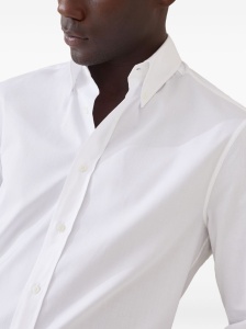 Brunello Cucinelli Button-down poplin shirt - Img 3