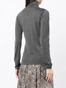 Brunello Cucinelli Cashmere and silk turtleneck sweater - Img 3