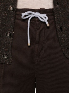 Brunello Cucinelli Cotton track pants - Img 4