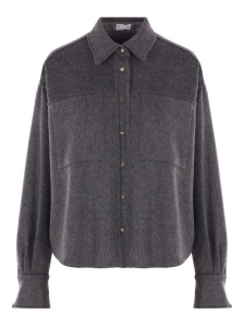 Brunello Cucinelli Double-pocket denim shirt