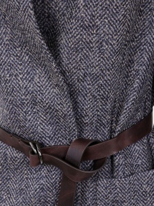 Brunello Cucinelli Herringbone belted blazer - Img 2