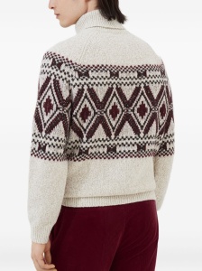 Brunello Cucinelli jacquard turtleneck sweater - Img 3