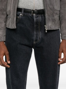 Brunello Cucinelli Logo-embroidered jeans - Img 3
