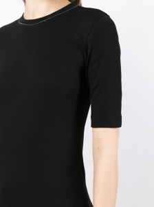 Brunello Cucinelli Monili-chain cotton jumper - Img 4