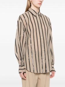 Brunello Cucinelli Shirts Brown - Img 2