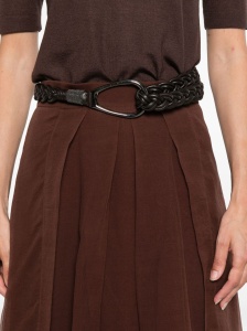 Brunello Cucinelli Silk maxi skirt - Img 4