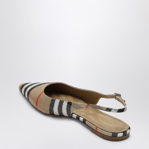 Burberry Ballerine slingback Birdie Check - Img 2