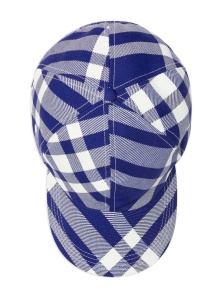 Burberry Checkered Baseball Cap - Img 2